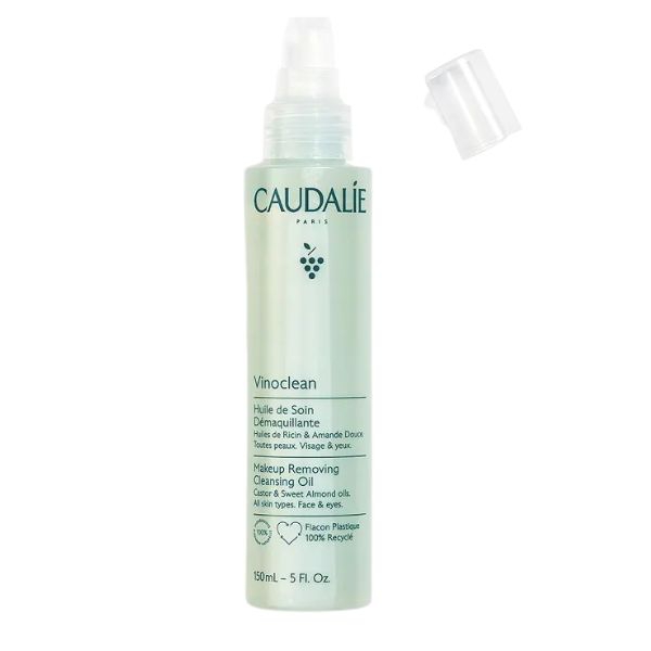 Caudalie Vinoclean Olio Struccante Anche per Trucco Waterproof 150 ml