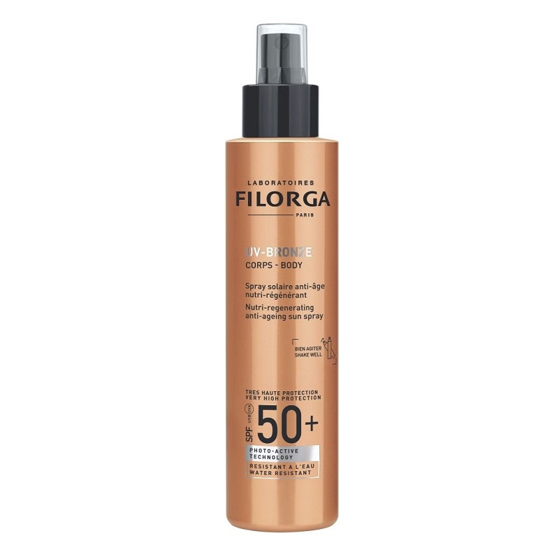 Filorga UV Bronze Body Spray Solare Anti-et Nutri-rigenerante SPF 50+ 150 ml