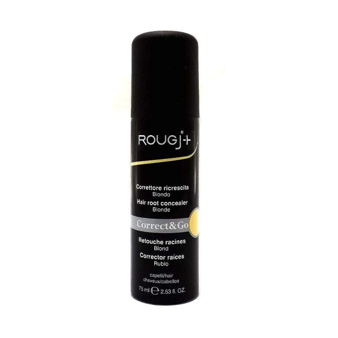 Rougj Corrector&Go Correttore Ricrescita Biondo Lacca Colorata per Capelli 75 ml