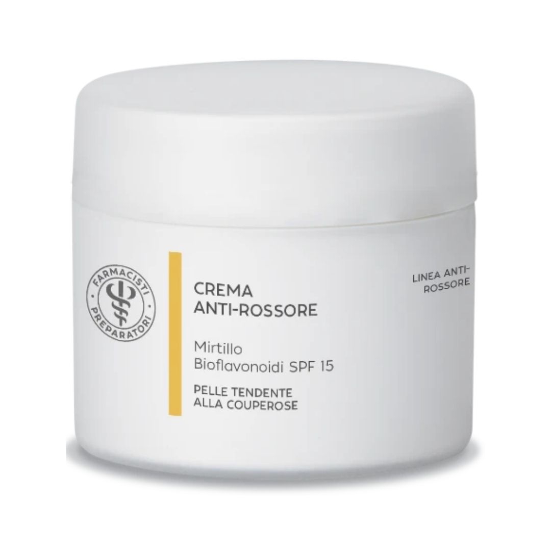Unifarco Crema Viso Anti Rossore Spf15 Mirtillo e Bioflavonoidi 50 ml