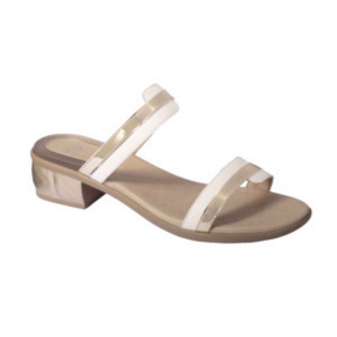 Dr.scholl's Div.footwear Astrid Leather+synt Whi/plat39