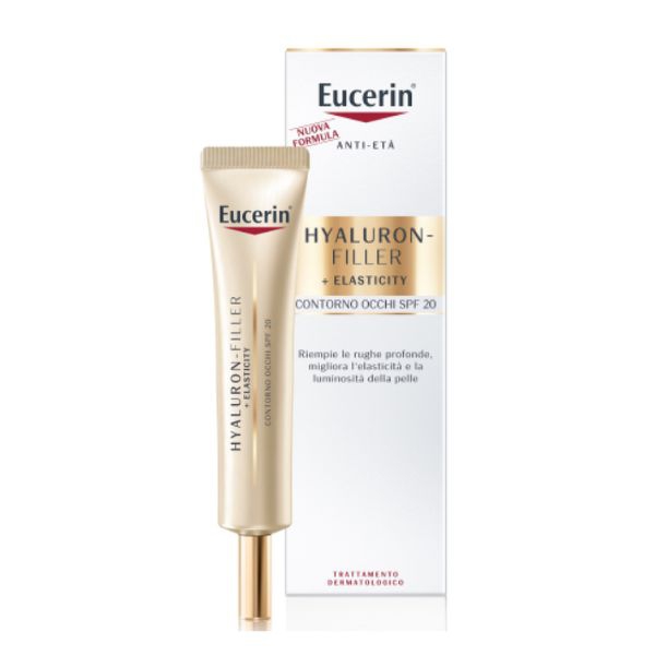 Eucerin Hyaluron Filler + Elasticity Contorno Occhi Antiage Spf15 15 ml