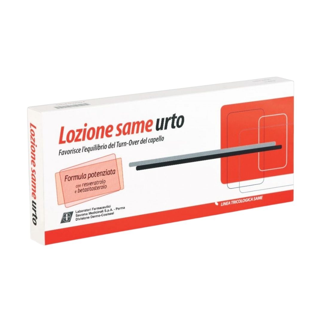 Same Lozione per Capelli Urto Formula Potenziata 12 Fiale da 8 ml