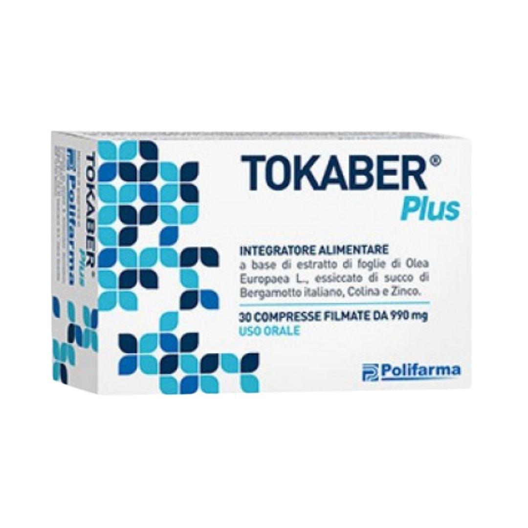 Tokaber Plus 990mg Integratore Alimentare 30 Compresse