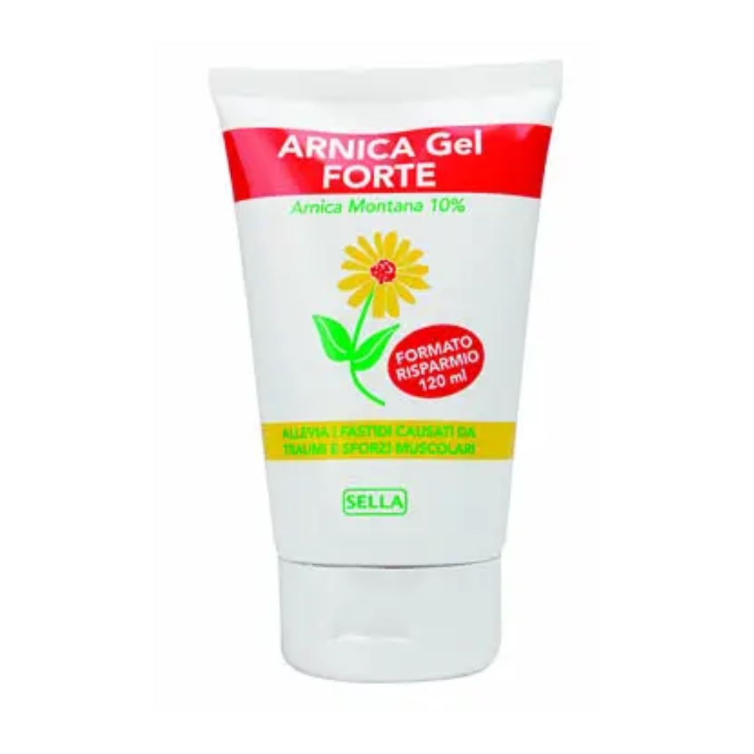 Sella Arnica Gel Forte 10% per Traumi e Sforzi Muscolari 120 ml