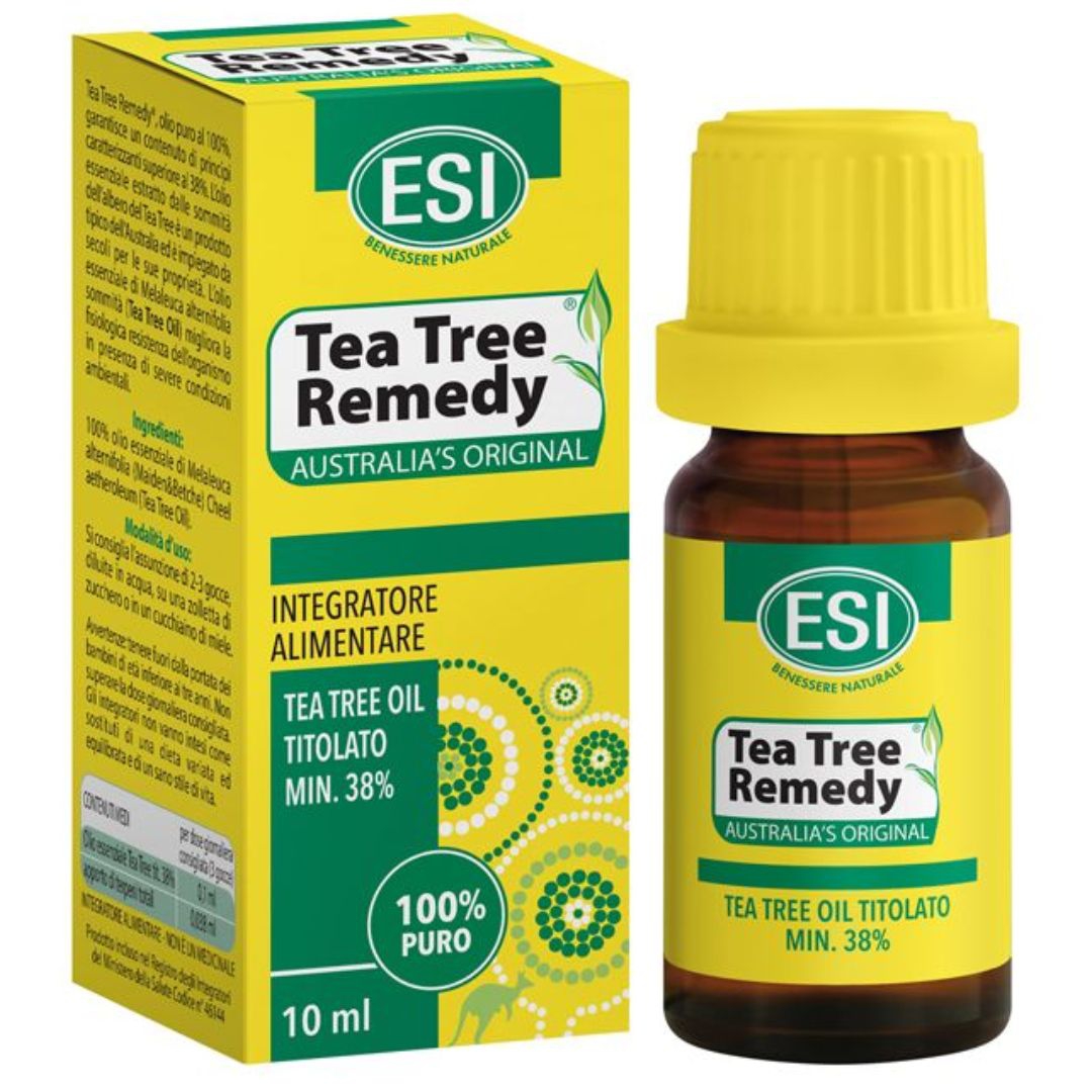 Esi Tea Tree Remedy Oil Olio di Maleuca Antibatterico e Antimicotico 10 ml