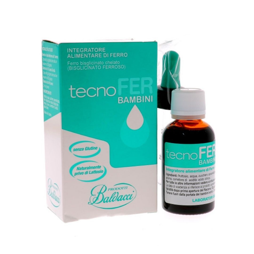 Tecnofer Bambini Intregratore di Ferro in Gocce 30 ml
