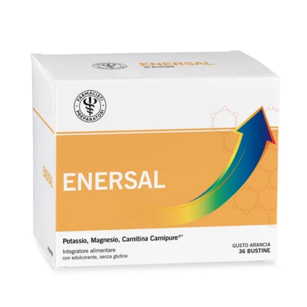 Unifarco Enersal Integratore di Magnesio e Potassio 36 Bustine
