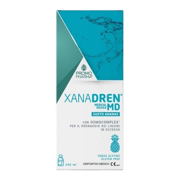 Xanadren Md Ananas Integratore Drenante E Diuretico 300 Ml