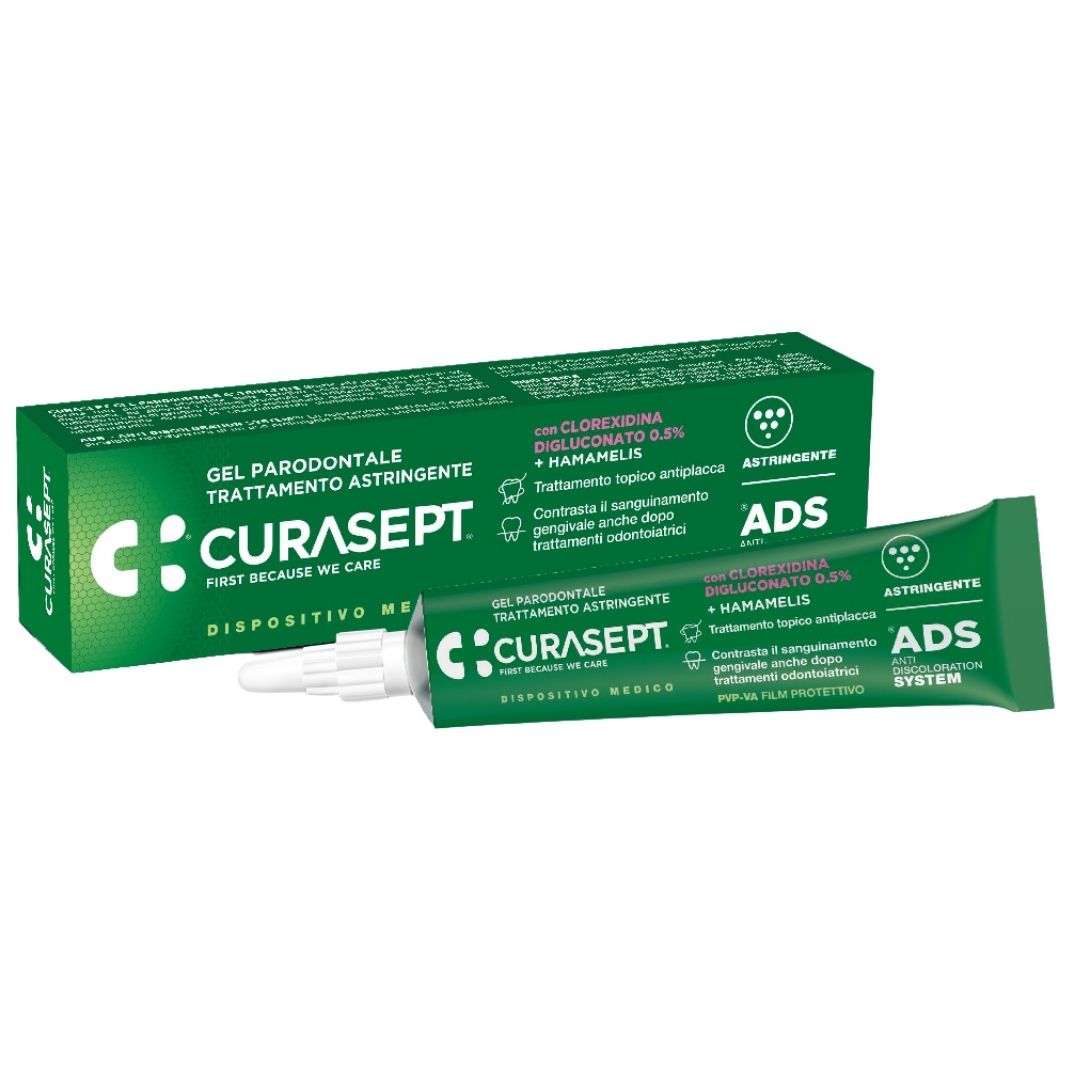 Curasept Gel Parodontale Trattamento Astringente Antiplacca Ads 30 ml