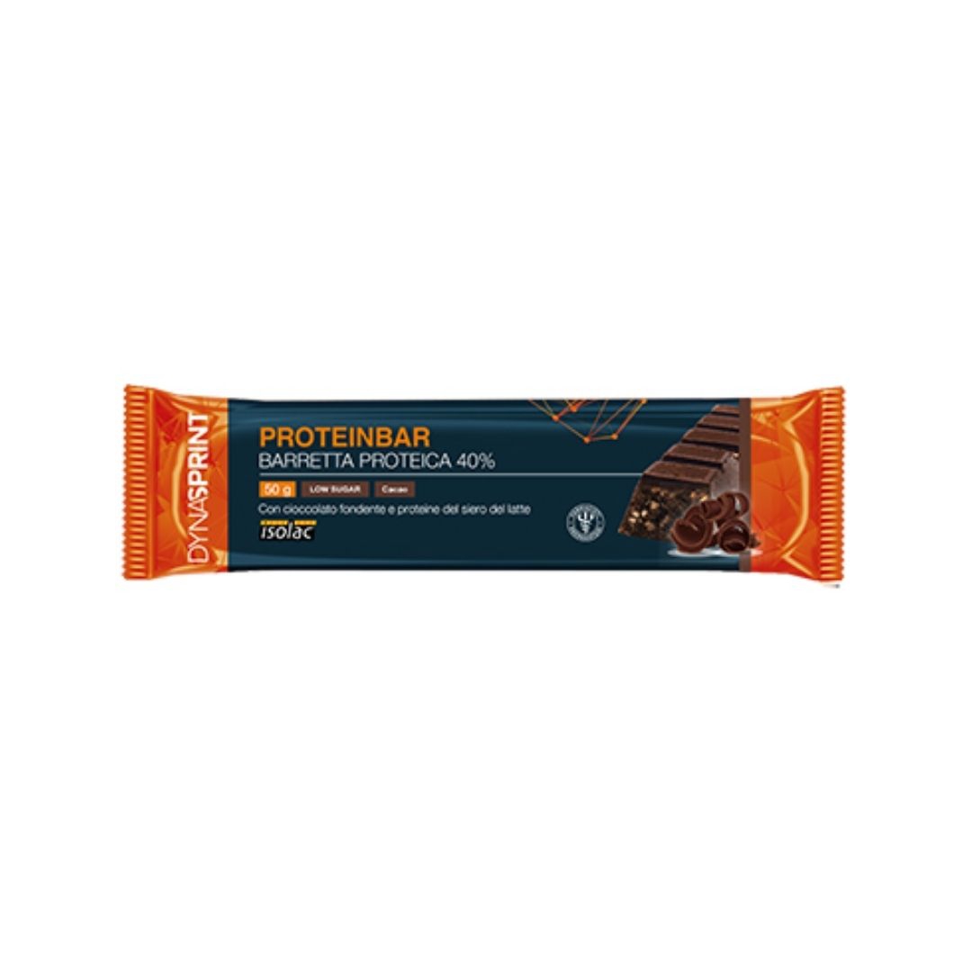 Unifarco Barretta Proteica 40% Cioccolato Fondente 50 g