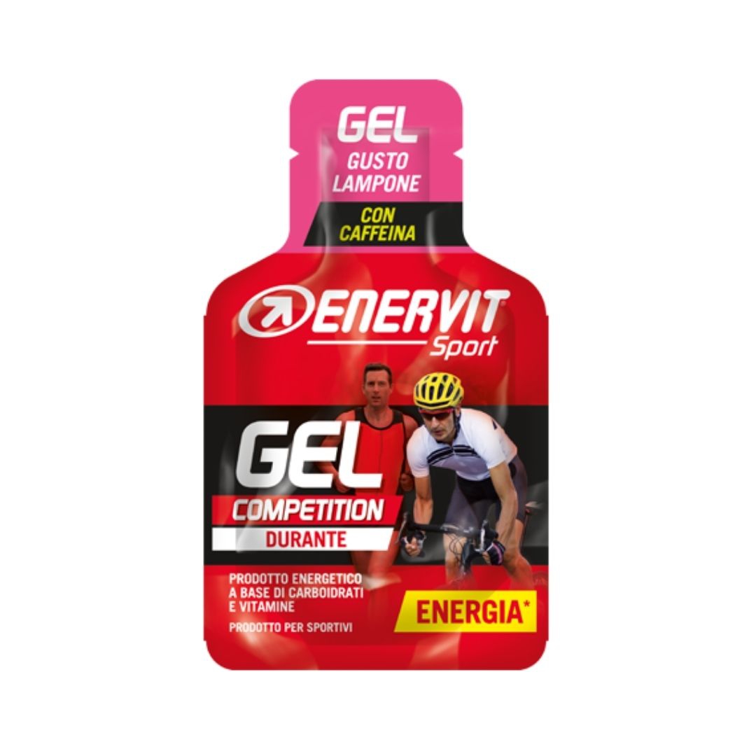 Enervit Enervitene Sport Integratore Carboidrati e Vitamine Gusto Lampone 25 ml