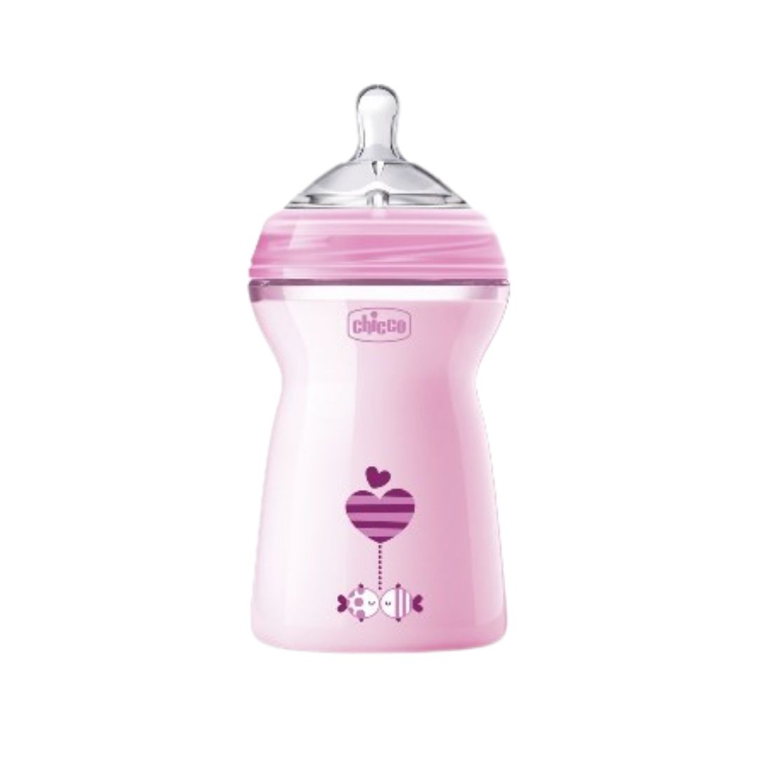 Chicco Biberon Natural Feeling 6m+ Girl 330 ml