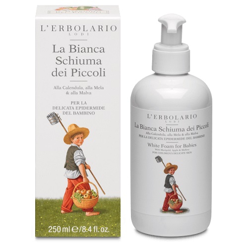 L'erbolario Giardino Dei Piccoli La Bianca Schiuma 250 Ml