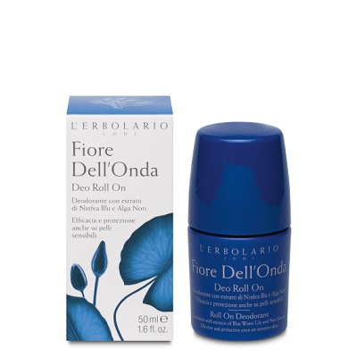 L erbolario Fiore Dell onda Deodorante Roll On Delicato Pelli Sensibili 50 ml