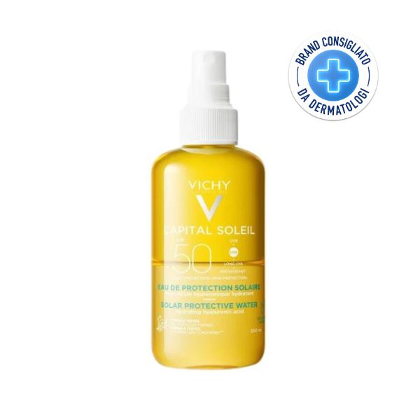 Vichy Capital Soleil Acqua Solare Protettiva Idratante Spf50 200 ml