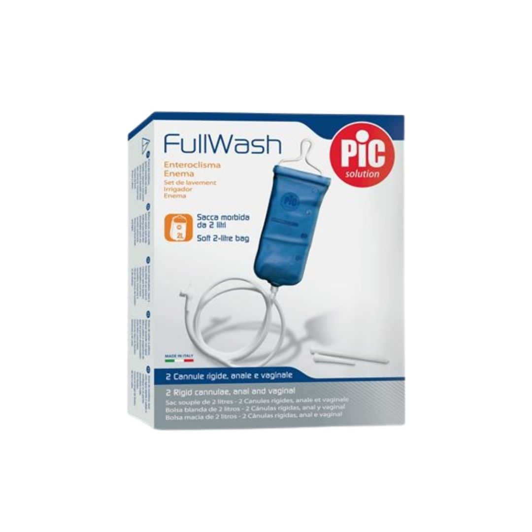 Full Wash Enteroclisma Pic Viaggio Sacca Morbida in Pvc 2l