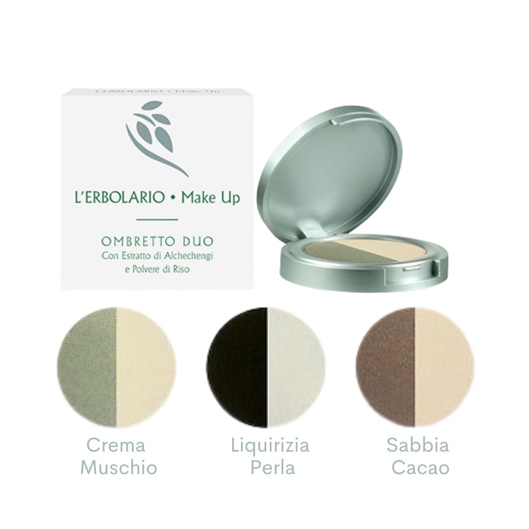L'erbolario Make Up Ombretto Duo Liquirizia E Perla 3 g