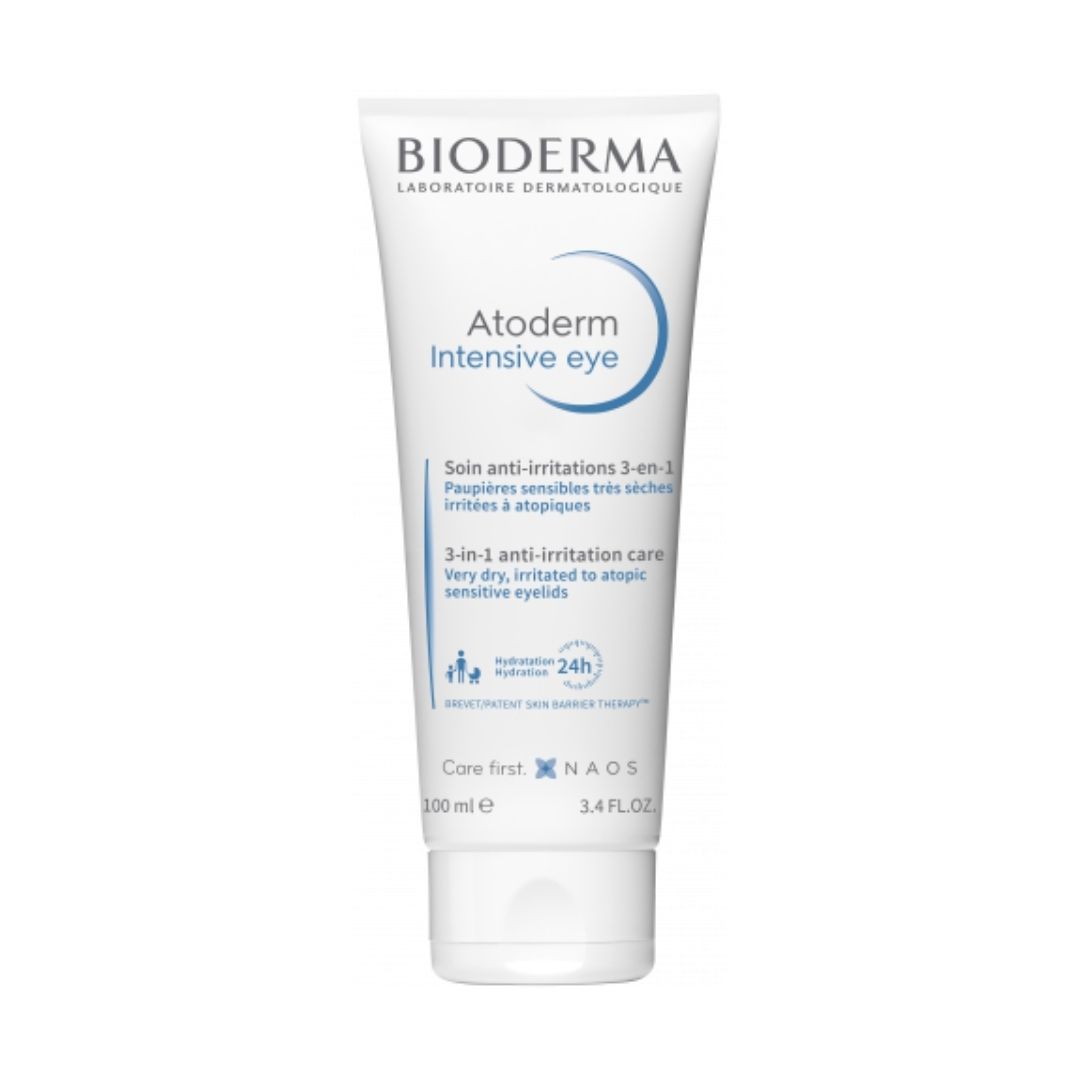 Bioderma Atoderm Intensive Eye Trattamento 3 in 1 per Palpebre Irritate 100 ml