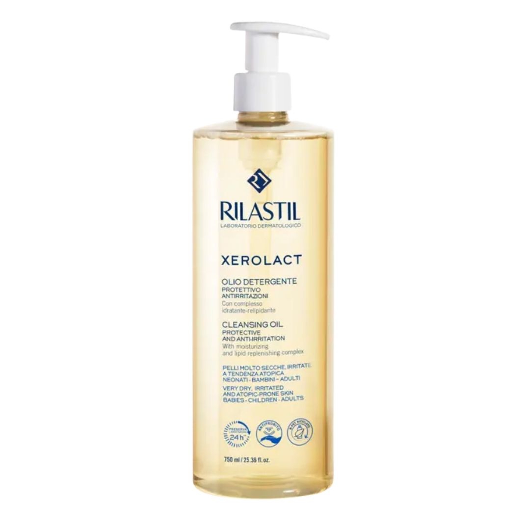 Rilastil Xerolact Olio Detergente Protettivo Anti Irritazioni 750 ml