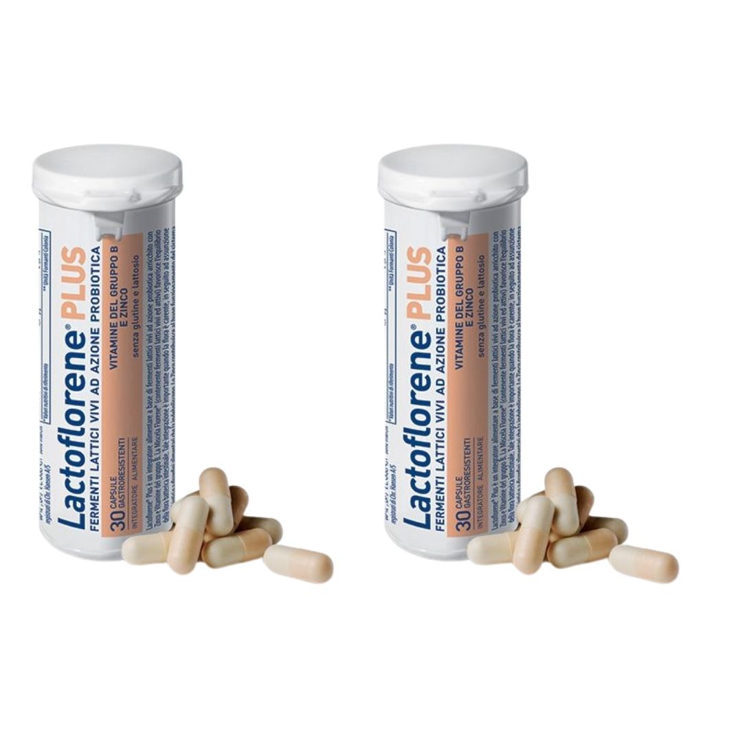 Lactoflorene Plus Integratore di Fermenti Lattici Vivi 2 X 30 capsule