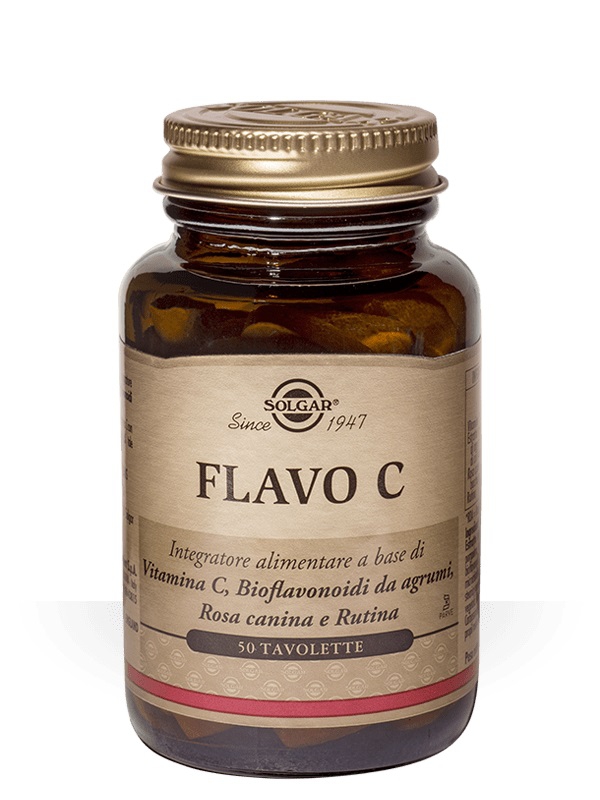 Solgar Multinutrient Flavo C Integratore Alimentare 50 Tavolette