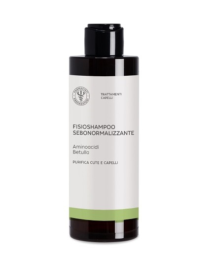 Unifarco Fisioshampoo Sebonormalizzante Purificante per Capelli Grassi 200 ml