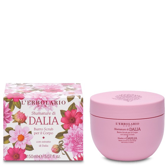 L'erbolario Sfumature Di Dalia Burro Scrub Corpo 150 ml