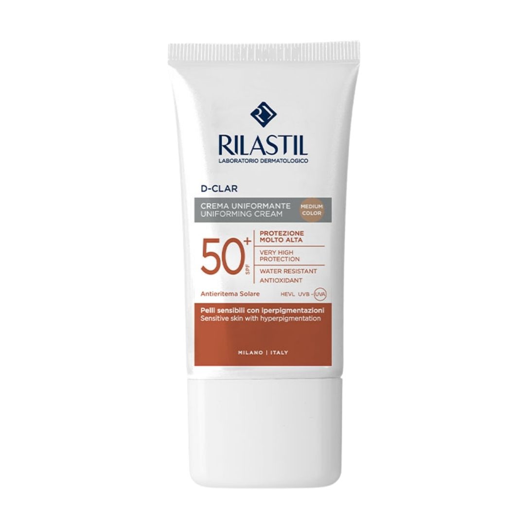 Rilastil Sun System D Clar Spf 50  Crema Solare Uniformante Medium 40 ml