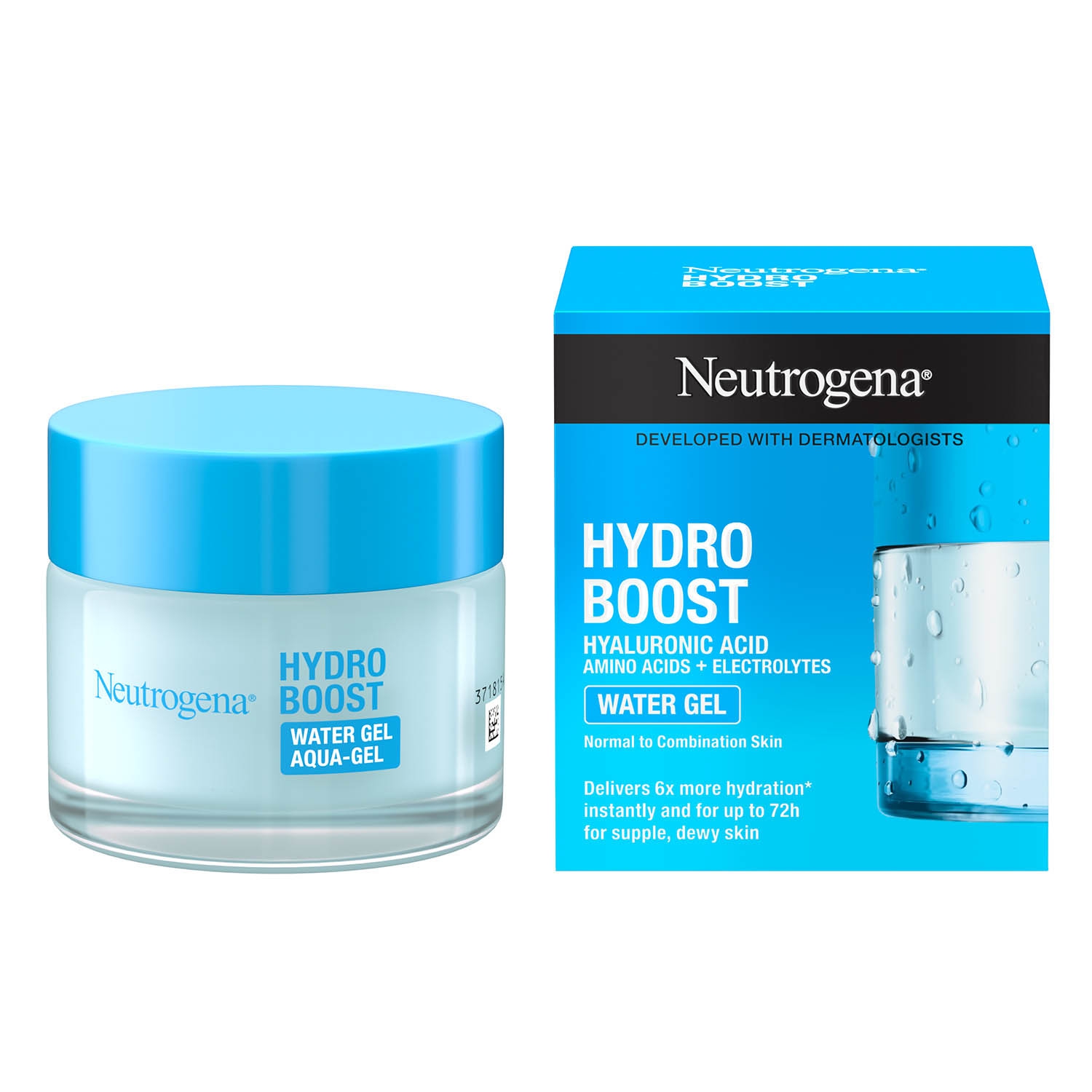 Neutrogena Hydro Boost Acqua-Gel Acido Ialuronico per Pelle Normale e Mista 50ml
