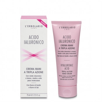 L'erbolario Acido Ialuronico Crema Mani Tripla Azione 75 ml