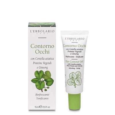 L'erbolario Contorno Occhi con Centella Asiatica Rinfrescante Tonificante 15 ml