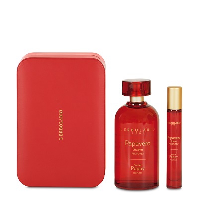 L'erbolario Papavero Soave Cofanetto Profumo 125 Ml E Profumo 10 Ml