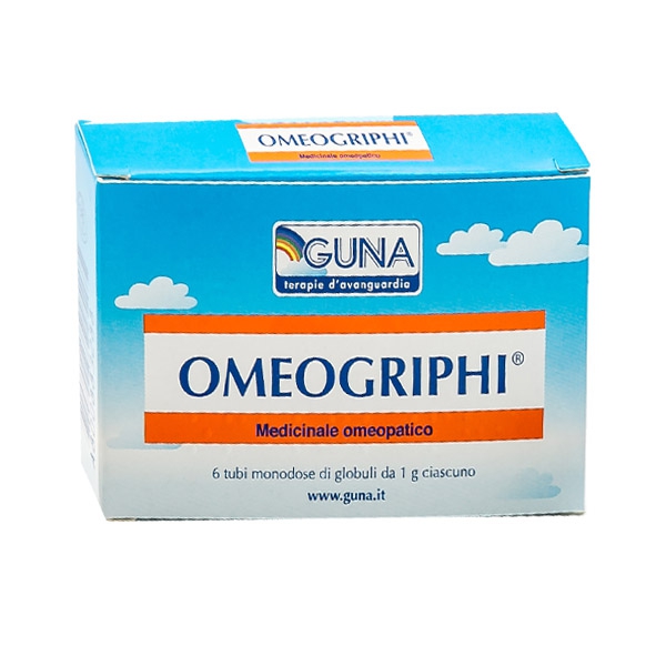 Guna Omeogriphi Globuli 6 Tubi Monodose da 1g
