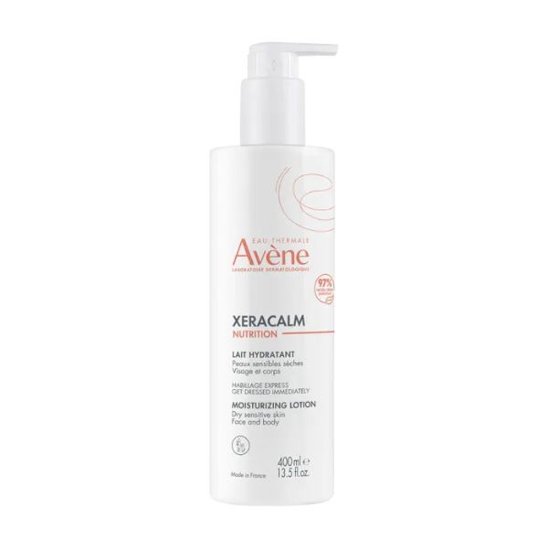 Avne Xeracalm Nutrition Latte Idratante Viso e Corpo per Pelle Secca 400 ml