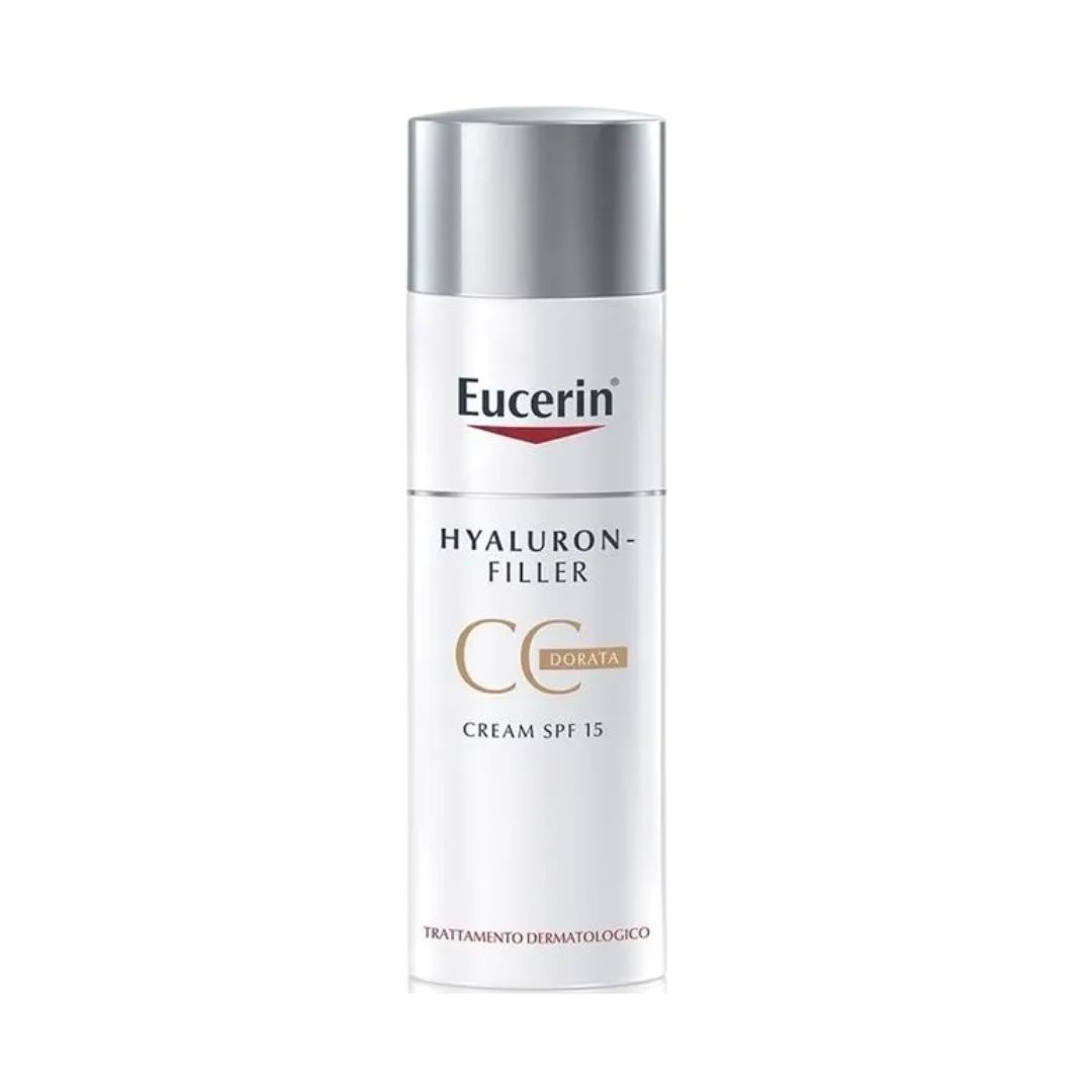 Eucerin Hyaluron-Filler Cc Cream Crema Antiet Colorata Dorata 50 ml