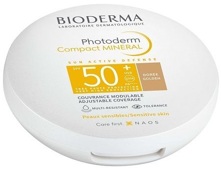 Bioderma Photoderm Solare Compatto Minerale Spf50+Colorato Dore 10 g