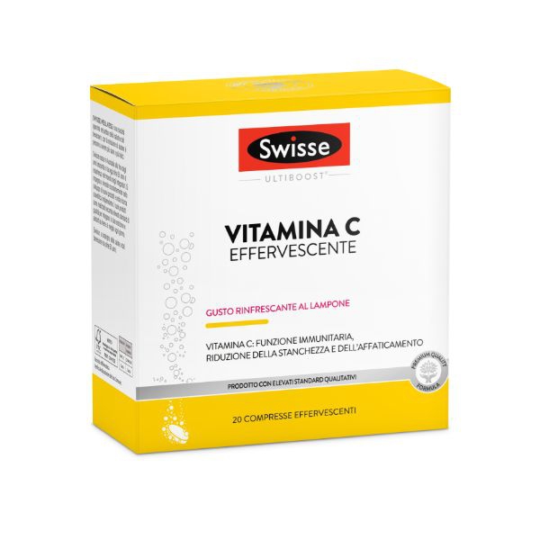 Swisse Vitamina C Effervescente Integratore Alimentare 20 Compresse