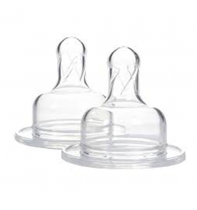 Chicco Tettarella Perfect 5 6Mesi+ in Silicone 2 Pezzi