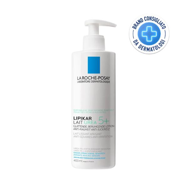 La Roche Posay Lipikar Lait Urea 5% Latte Lenitivo Per Pelle Secca 400 ml