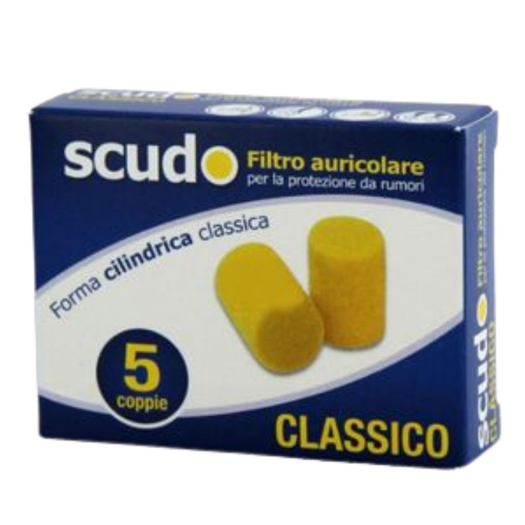 Scudo Classico Filtro Auricolare Per La Protezione Da Rumori 5 Coppie