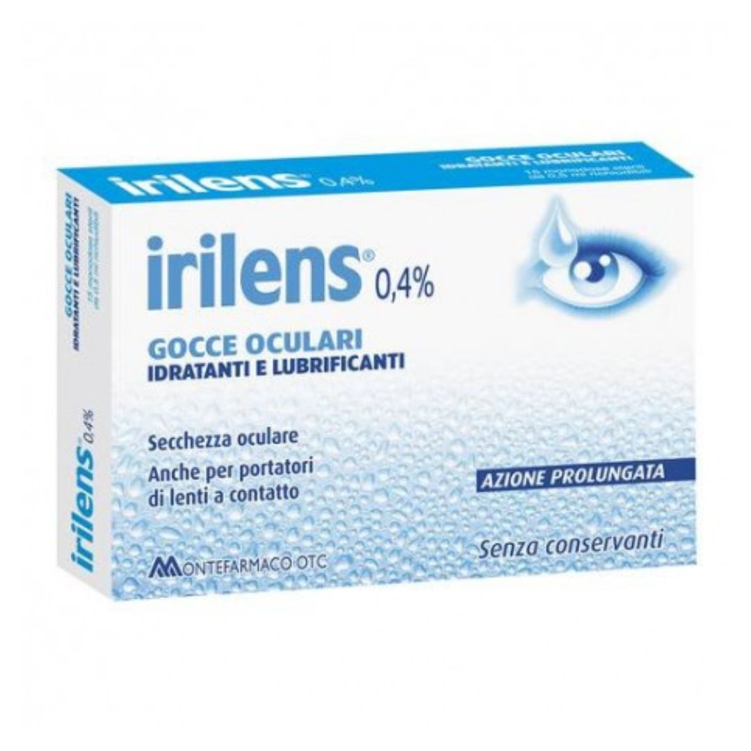 Irilens Gocce Oculari 15 Ampolle Monodose Richiudibili 0,5 ml