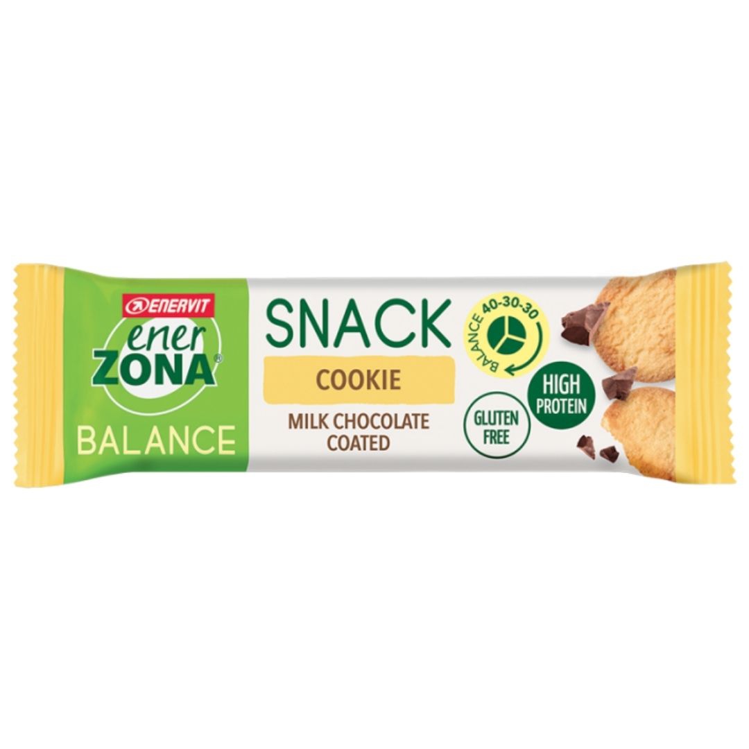 Enerzona Snack Cherry Barretta Cookie e Cioccolato al Latte 33 g