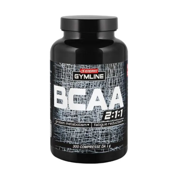 Enervit Gymline Bcaa 2:1:1 Amminoacidi Ramificati 300 Compresse da 1 g