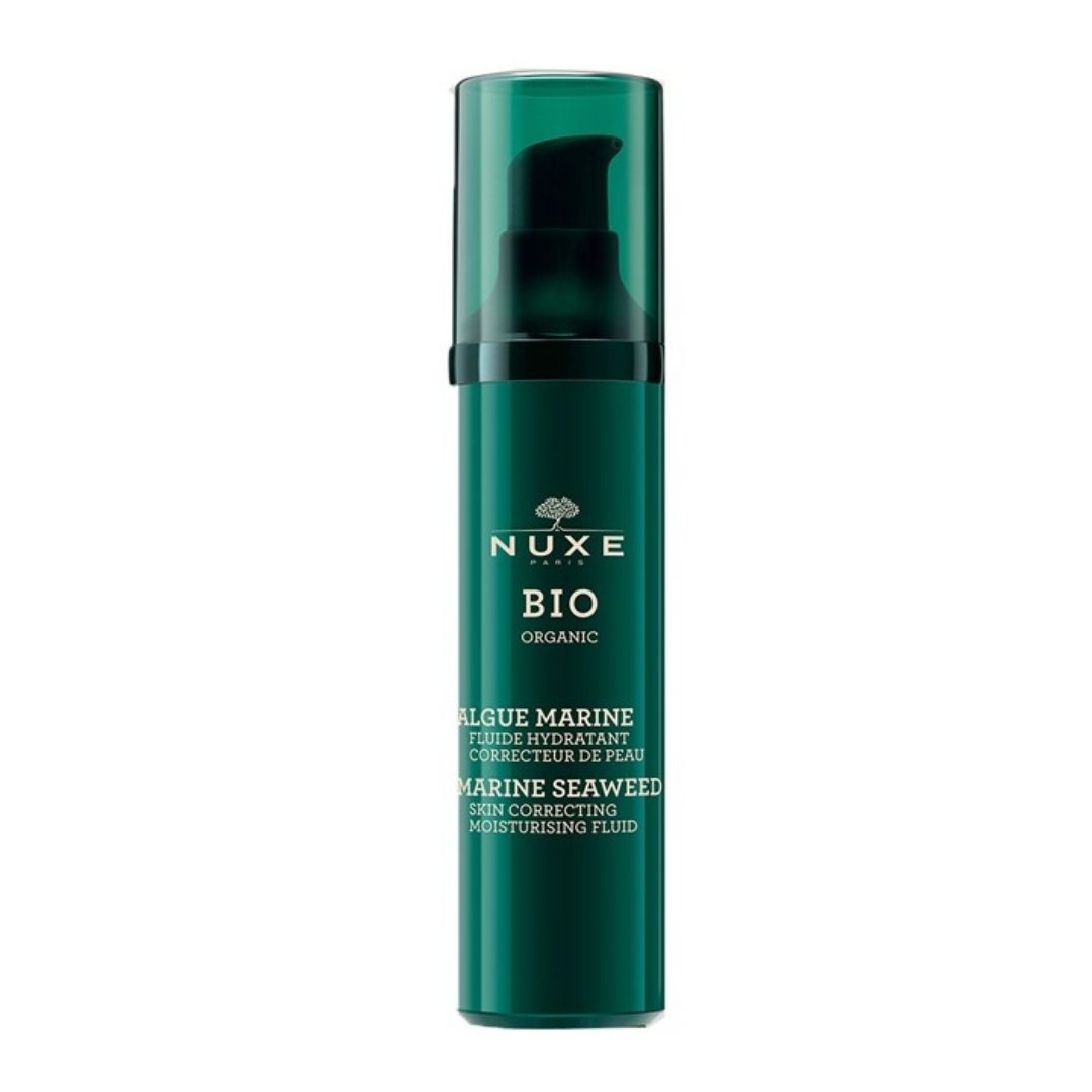 Nuxe Bio Organic Fluido Idratante all'Alga Marina Correttore per il Viso 50 ml