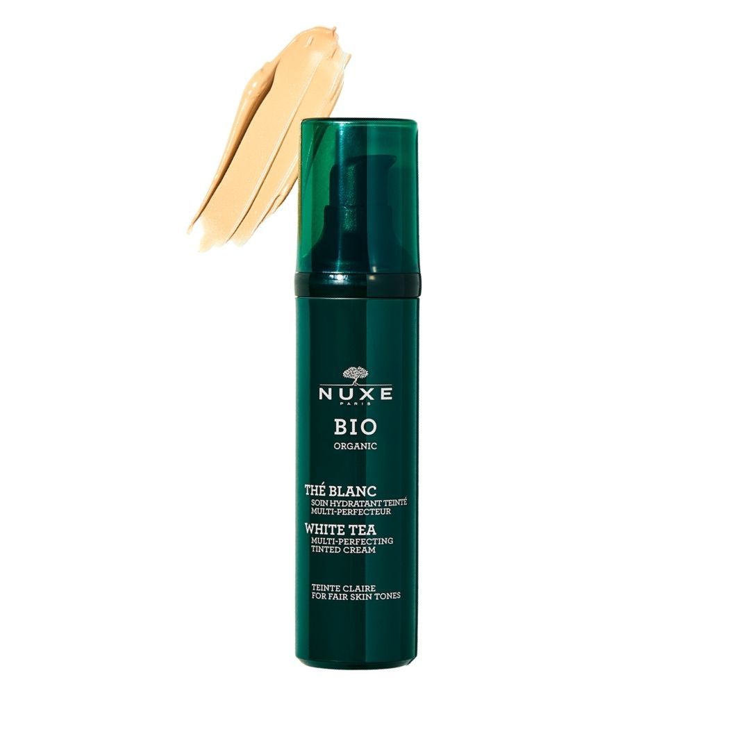 Nuxe Bio Organic Crema Colorata al T Bianco Idratante Colore Chiaro 50 ml