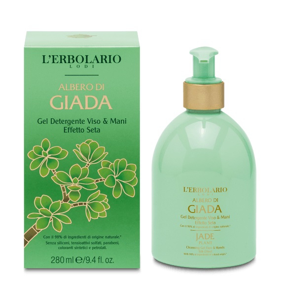 L erbolario Albero Di Giada Gel Detergente Viso e Mani 280 ml