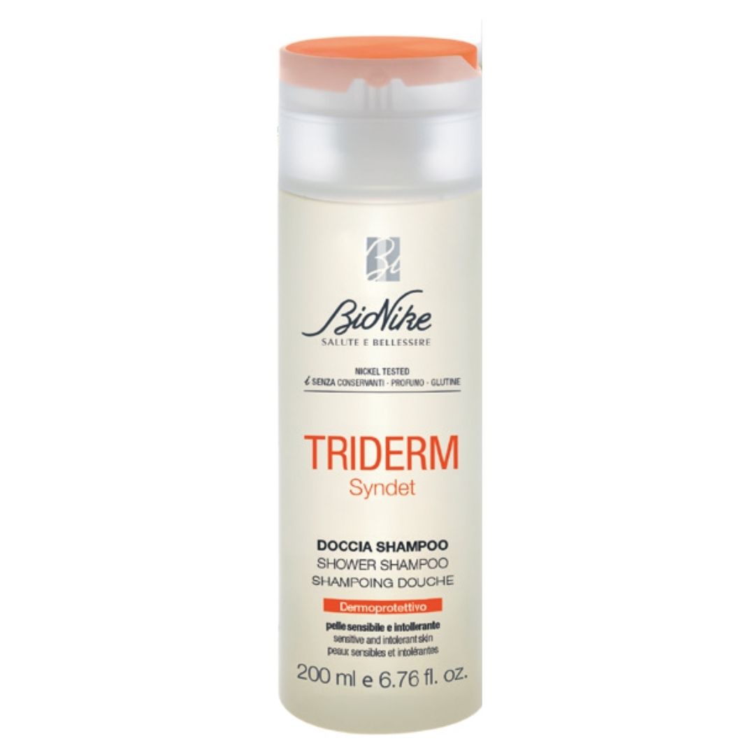 Bionike Triderm Doccia Shampoo Syndet Dermoprotettivo Pelle Sensibile 200 ml