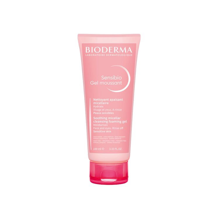 Bioderma Sensibio Gel Moussant Detergente Viso 100 Ml