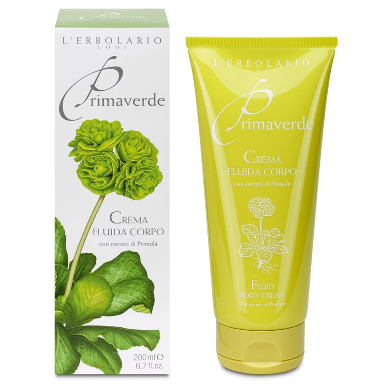 L'erbolario Primaverde Crema Fluida Corpo 200 Ml
